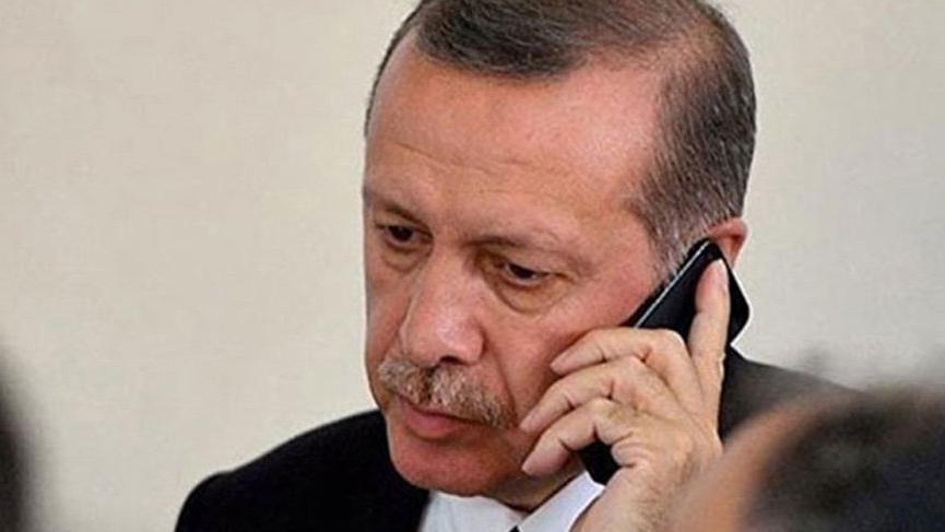 Erdoğan dan önemli telefon görüşmesi
